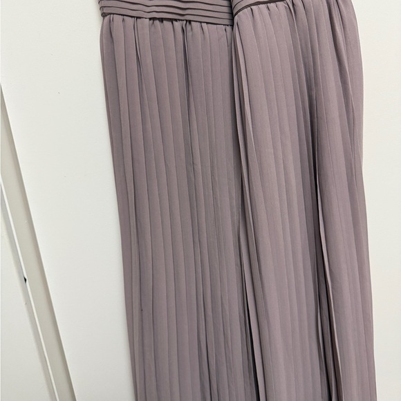 NWT | FashionNova D16411 Tuape Mauve Elegant Lure Maxi Taupe Size Large dress - Picture 12 of 14